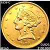 Image 1 : 1839-C $5 Gold Half Eagle