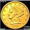 1856-O $2.50 Gold Quarter Eagle