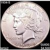 1934-S Silver Peace Dollar