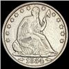 Image 1 : 1854 Arrows Seated Liberty Half Dollar CLOSELY UNCIRCULATED