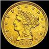 1900 Liberty Head $2.50 Gold Quarter Eag UNCIRCULATED