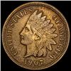 Image 1 : 1907 Indian Head Cent CLOSELY UNCIRCULATED