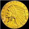 Image 1 : 1909 Indian Head Half Eagle $5 CLOSELY UNCIRCULATED