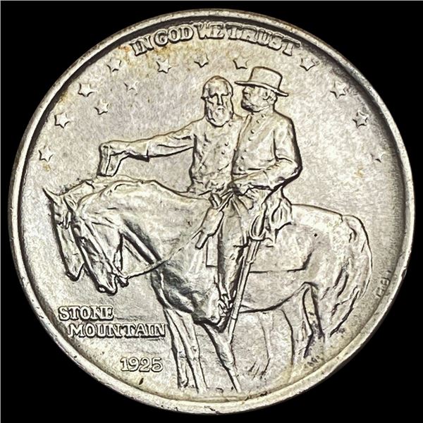 1925 Stone Mountain Half Dollar CHOICE BU