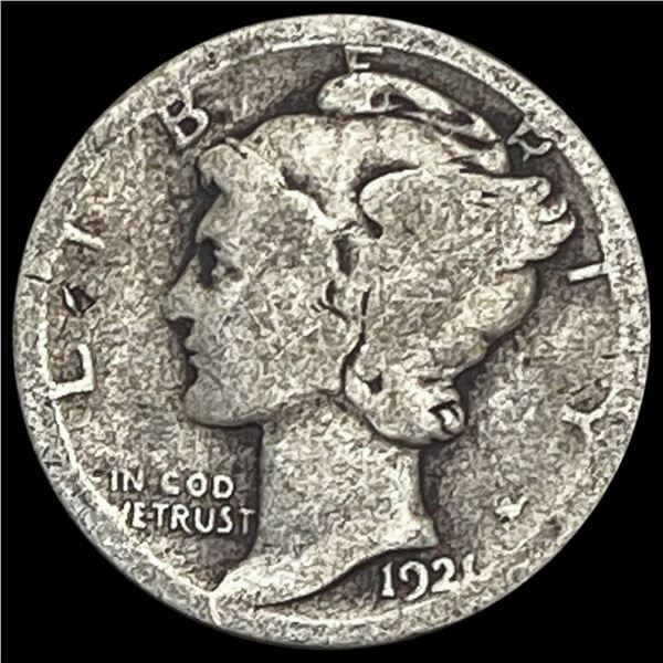1921 Mercury Dime NICELY CIRCULATED