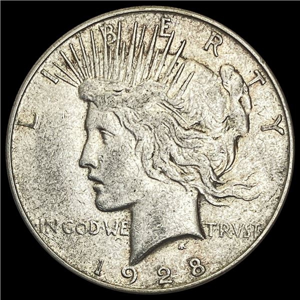 1928-S Peace Dollar CLOSELY UNCIRCULATED