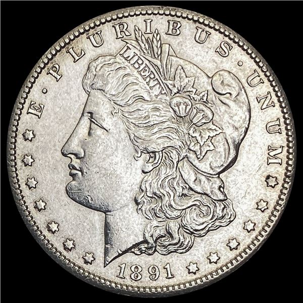 1891-S Morgan Silver Dollar UNCIRCULATED