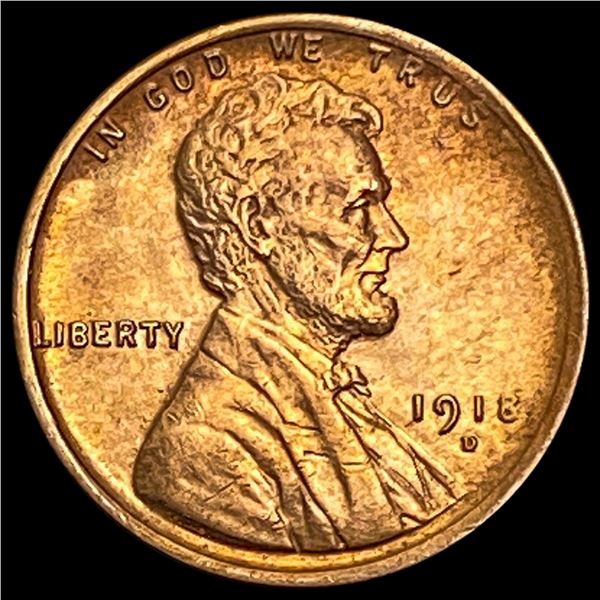 1918-D Lincoln Wheat Cent UNCIRCULATED