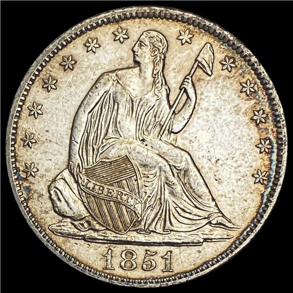 1851-O Seated Liberty Half Dollar UNCIRCULATED