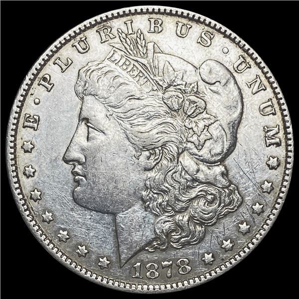 1878 Morgan Silver Dollar CLOSELY UNCIRCULATED