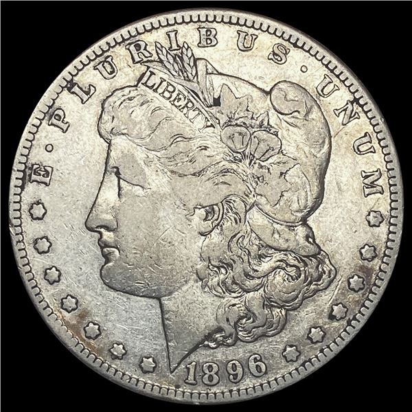 1896-S Morgan Silver Dollar NEARLY UNCIRCULATED
