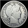 Image 1 : 1915 Barber Half Dollar NICELY CIRCULATED
