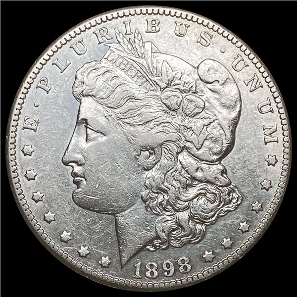1898-S Morgan Silver Dollar CHOICE AU