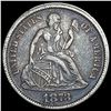 Image 1 : 1873 Seated Liberty Dime NEARLY UNCIRCULATED