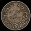 Image 2 : 1863 Civil War Token "Army & Navy" LIGHTLY CIRCULATED