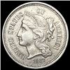 Image 1 : 1867 Three-Cent Nickel NEARLY UNCIRCULATED