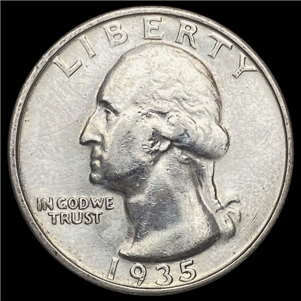 1935-S Washington Quarter UNCIRCULATED