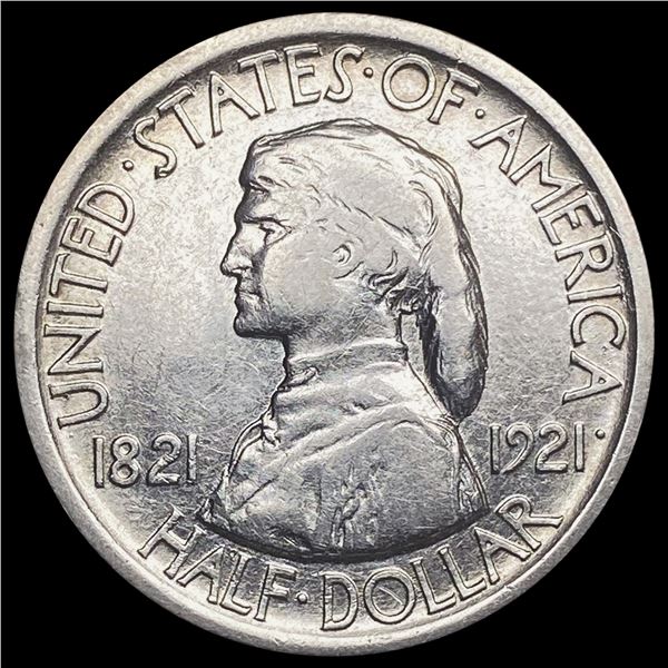 1921 Missouri Centennial Half Dollar NEARLY UNCIRCULATED