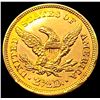 Image 2 : 1861 Old Reverse Civil War $2.50 Gold Quarter Eagl