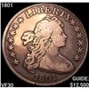 Image 1 : 1801 Draped Bust Dollar