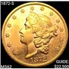 1872-S $20 Gold Double Eagle