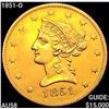 1851-O $10 Gold Eagle