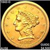 1843-O $2.50 Gold Quarter Eagle