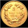 Image 2 : 1874 $3 Gold Piece