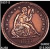 Image 1 : 1857-S Seated Liberty Quarter CHOICE AU