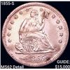Image 1 : 1855-S Seated Liberty Quarter UNCIRCULATED