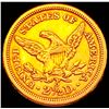 Image 2 : 1840-O $2.50 Gold Quarter Eagle UNCIRCULATED