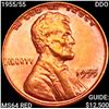 1955/55 DDO Wheat Cent CHOICE BU RD