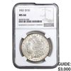 Image 1 : 1921-D Morgan Silver Dollar NGC MS66