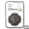 1896-S Morgan Silver Dollar NGC AU50