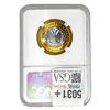 Image 2 : 2000-W Gold/Platinum $10 Library of Congress NGC PF65UC