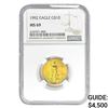 Image 1 : 1992 1/4oz $10 Gold Eagle NGC MS69