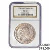 Image 1 : 1798 Draped Bust Dollar NGC AU50 Large Eagle