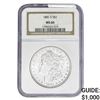 Image 1 : 1881-S Morgan Silver Dollar NGC MS66