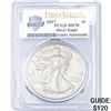 Image 1 : 2017 $1 Silver Eagle PCGS MS70