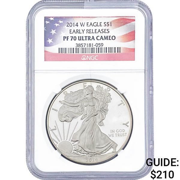 2014-W Silver Eagle NGC PF70 Ultra Cameo