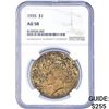 Image 1 : 1935 $1 Peace Dollar NGC AU58