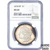 Image 1 : 1878 8TF Morgan Dollar NGC MS60