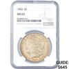 Image 1 : 1902 Morgan Silver Dollar NGC MS63