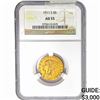 1911-S $5 Gold Half Eagle NGC AU55