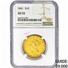 Image 1 : 1841 $10 Gold Eagle NGC AU55