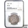 Image 1 : 1831 Capped Bust Half Dollar NGC VF25