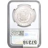 Image 2 : 1883-O Morgan Silver Dollar NGC MS66