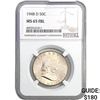 1948-D Franklin Half Dollar NGC MS65 FBL