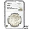 1889-S Morgan Silver Dollar NGC AU55