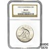 Image 1 : 1925-S California 50C NGC MS63